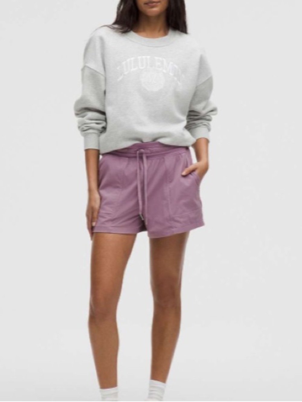 Lululemon Lavender Lux Dance Studio High-Rise Short 3.5" 34067